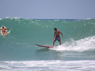 The waves were perfect, and everyone in the water was really focused on what was in front of him thefreesurfer.com