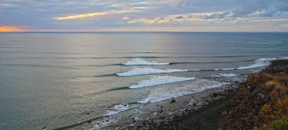 Bajamar surfspot tenerife north
